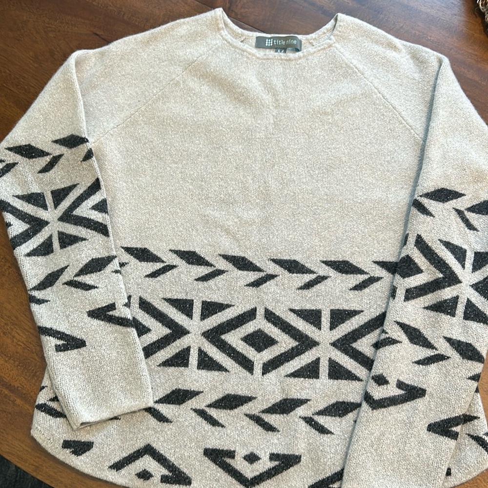 Title Nine sweater. Great condition. Size M, fits more like S, so haven’t worn